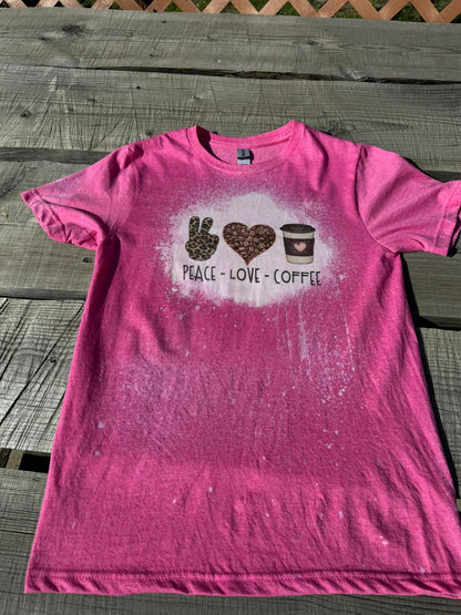 Peace Love Coffee T-Shirt