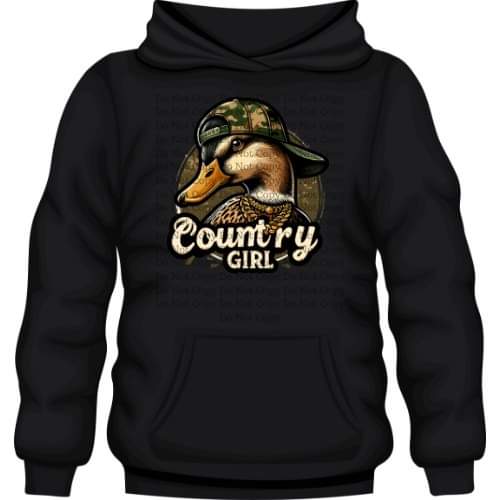 Country girl duck